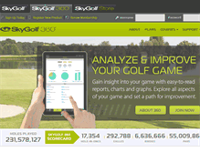 Tablet Screenshot of clubsg.skygolf.com